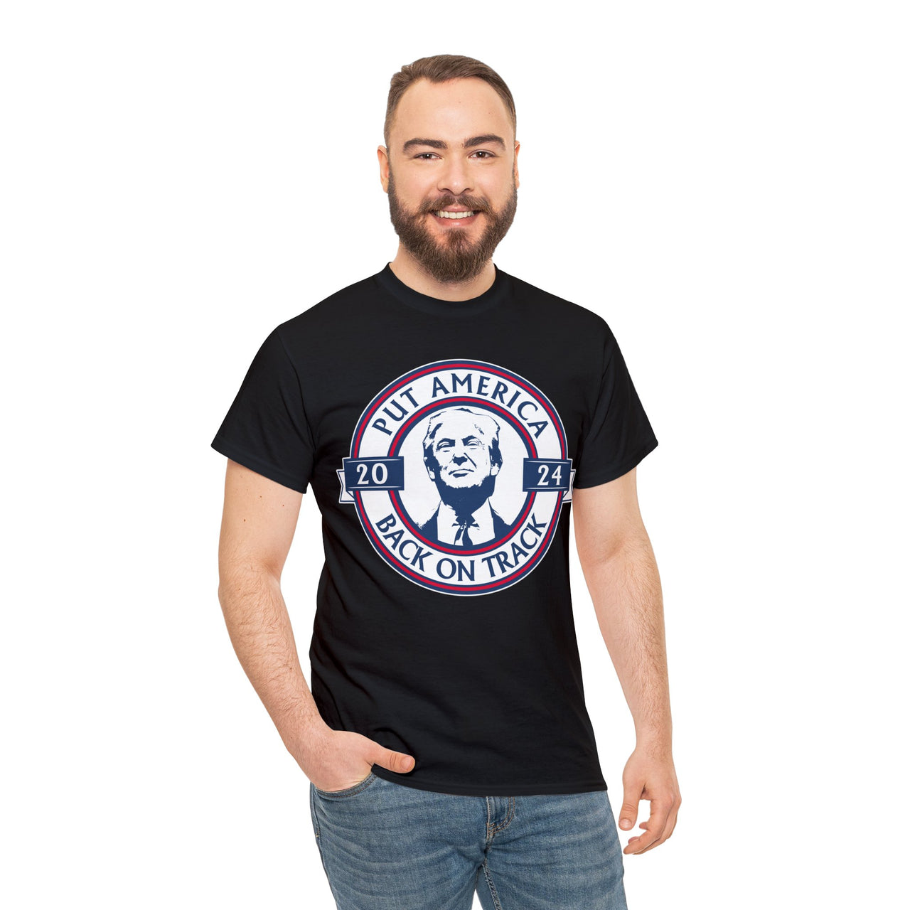 Put America Back On Track (black)