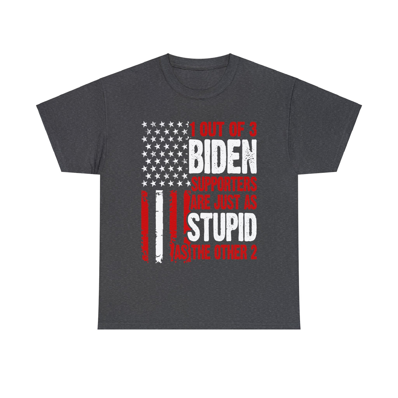 1 out of 3 Biden Supporters Stupid US Flag