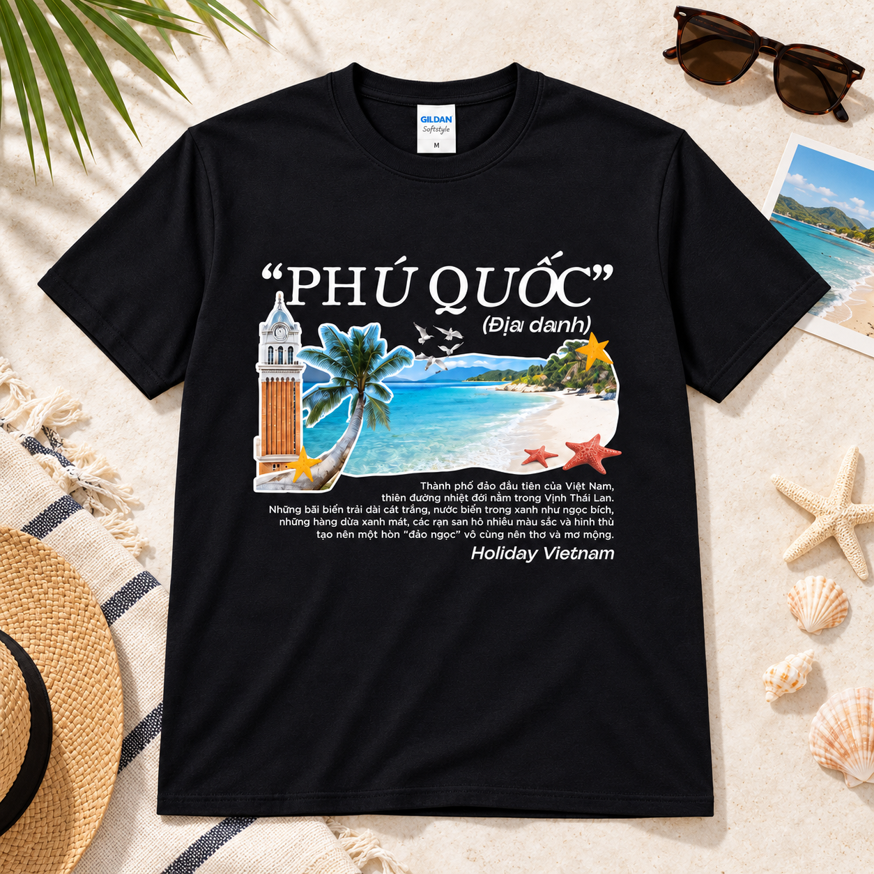 Phu Quoc Vietnam T-Shirt - Vietnamese Pride & Tropical Island Tee | T&P Made