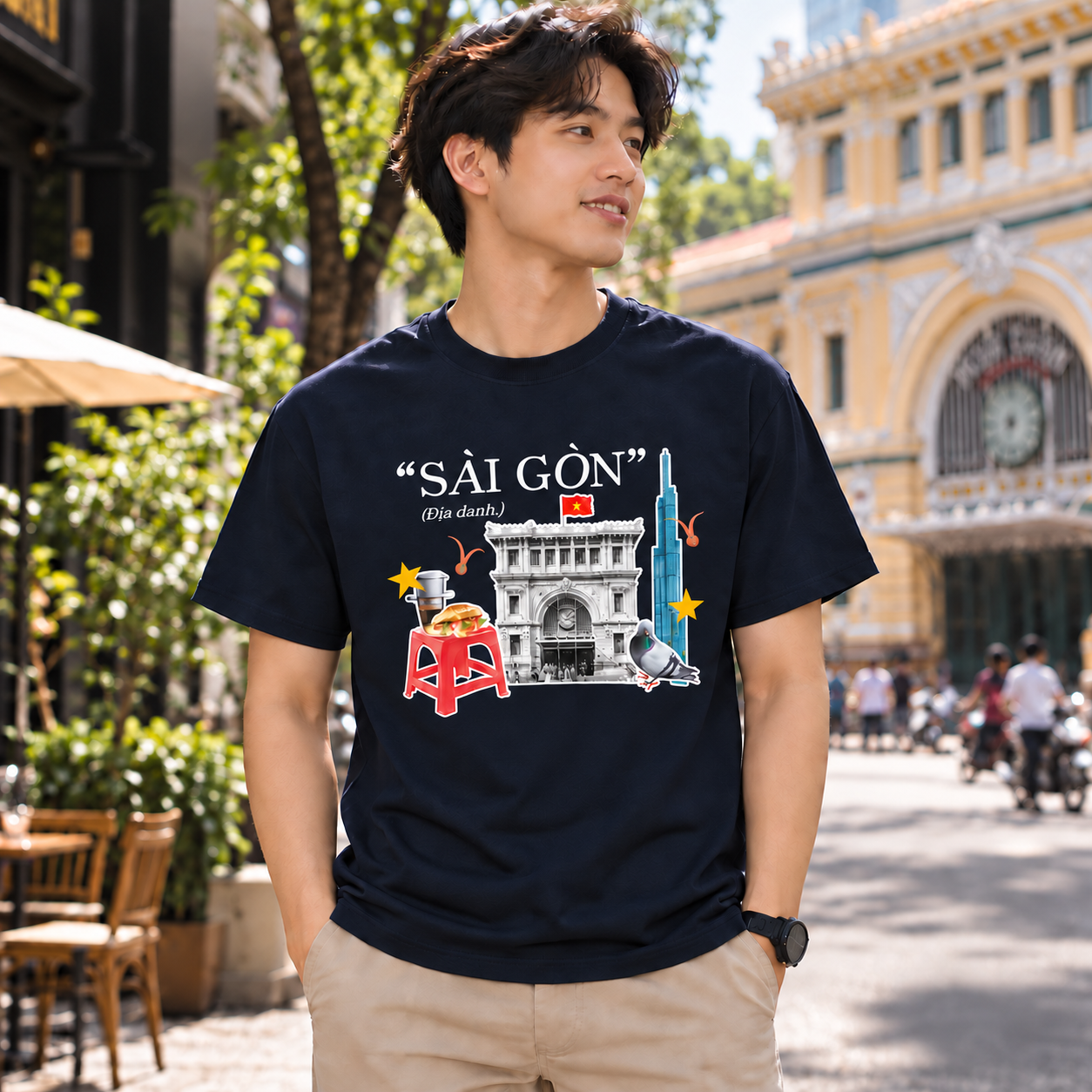 Saigon Vietnam T-Shirt - Vietnamese Pride & Culture Graphic Tee | T&P Made