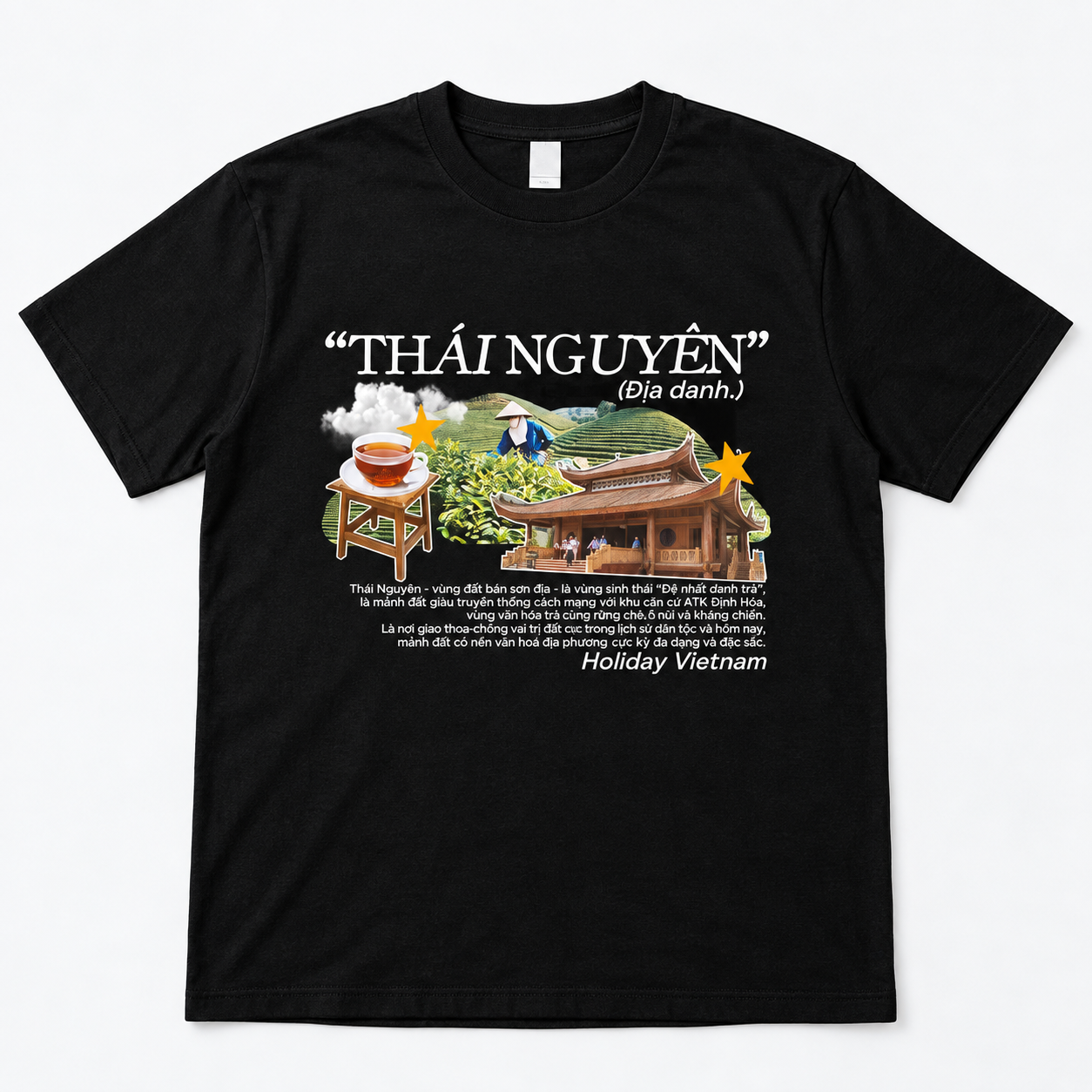 Thai Nguyen Vietnam T-Shirt - Tea Culture & Travel Graphic Tee | T&P Made