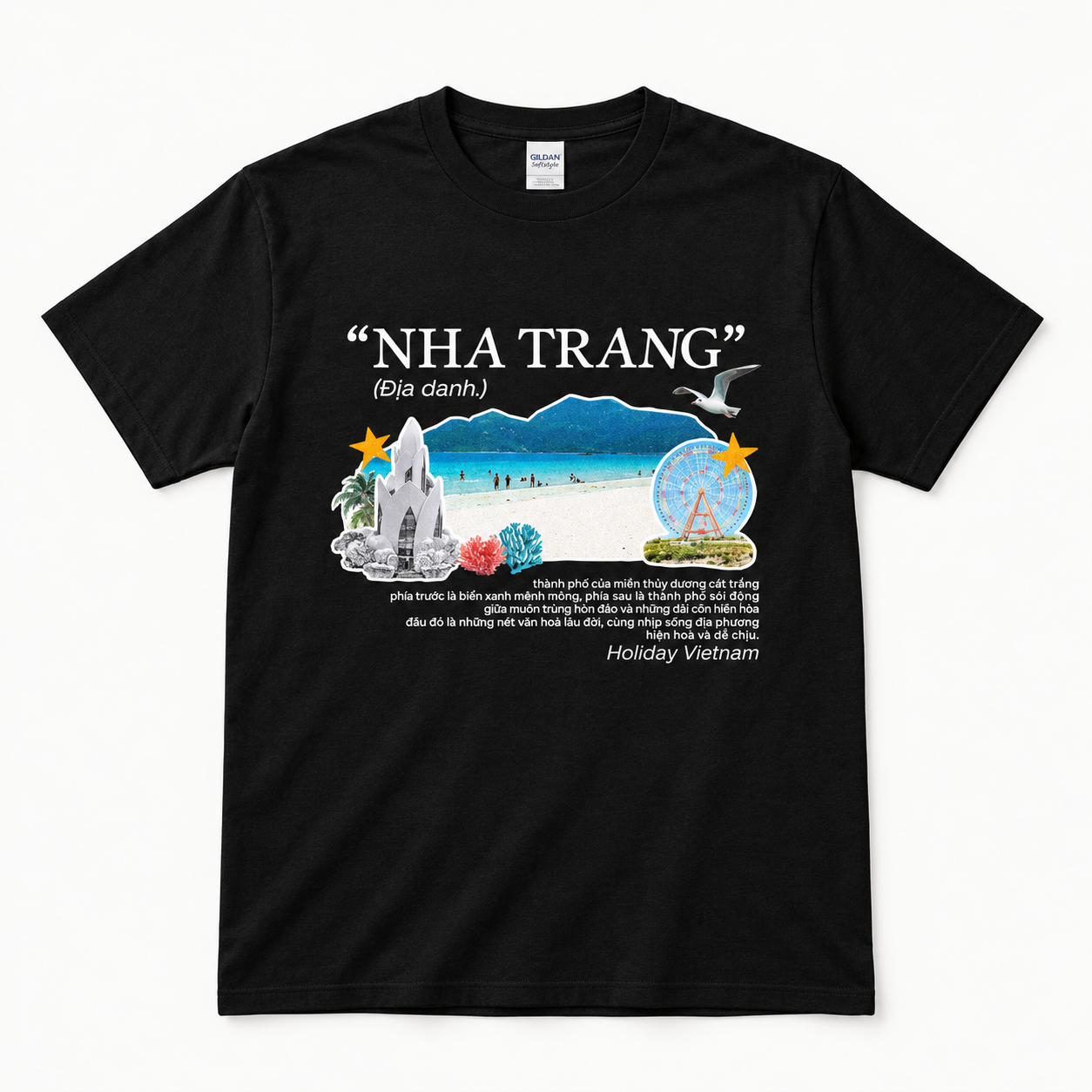 Nha Trang Vietnam T-Shirt - Beach Travel & Vietnamese Graphic Tee | T&P Made