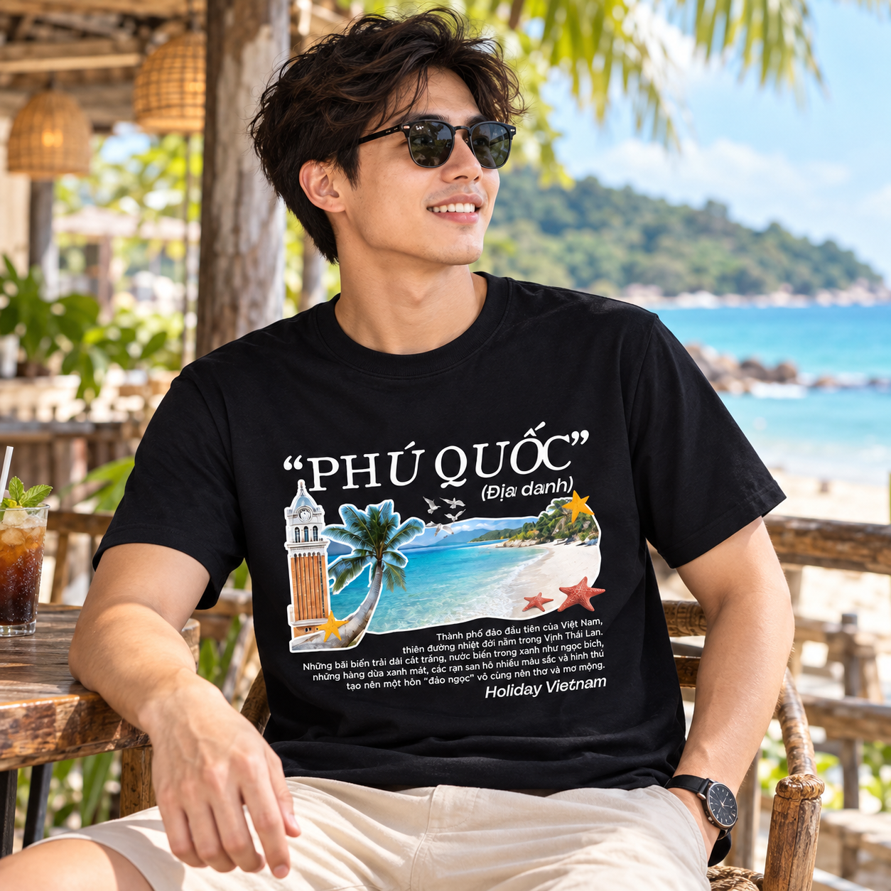 Phu Quoc Vietnam T-Shirt - Vietnamese Pride & Tropical Island Tee | T&P Made