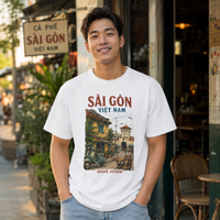 Saigon Vietnam Vintage T-Shirt - Vietnamese Pride Graphic Tee | T&P Made