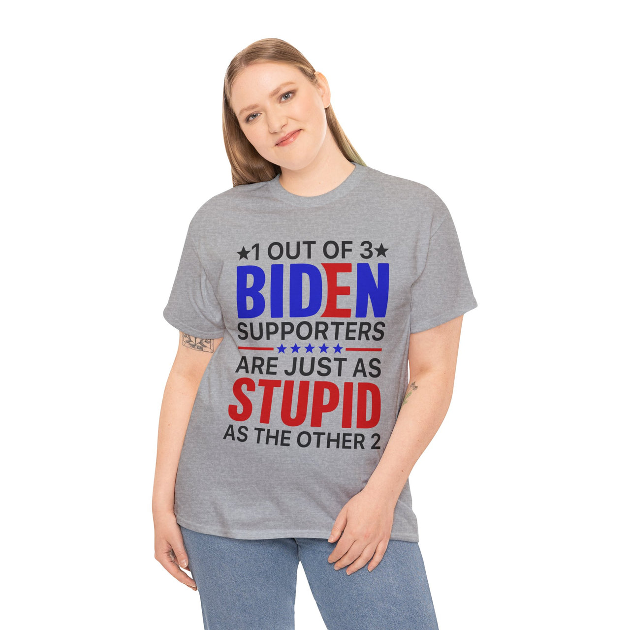 1 out of 3 Biden Supporters Stupid