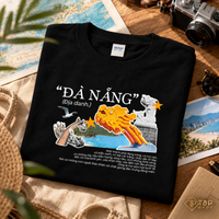 Đà Nẵng Vietnam T-Shirt + Dragon Bridge + Travel Graphic Tee | T&P Made