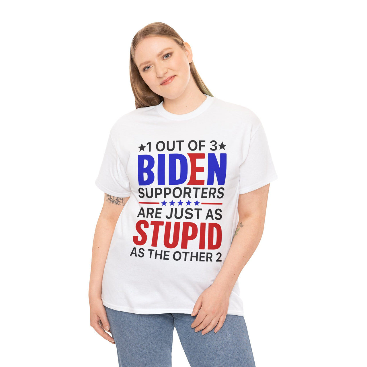 1 out of 3 Biden Supporters Stupid