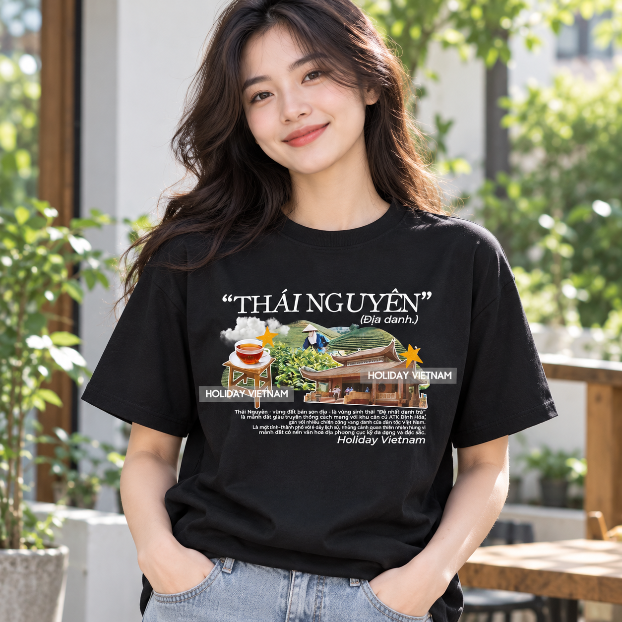 Thai Nguyen Vietnam T-Shirt - Tea Culture & Travel Graphic Tee | T&P Made