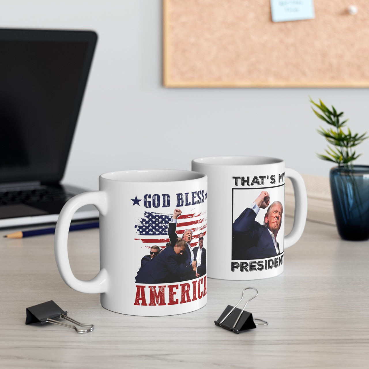 That's my president mug, front and back printed (11oz, 15oz)