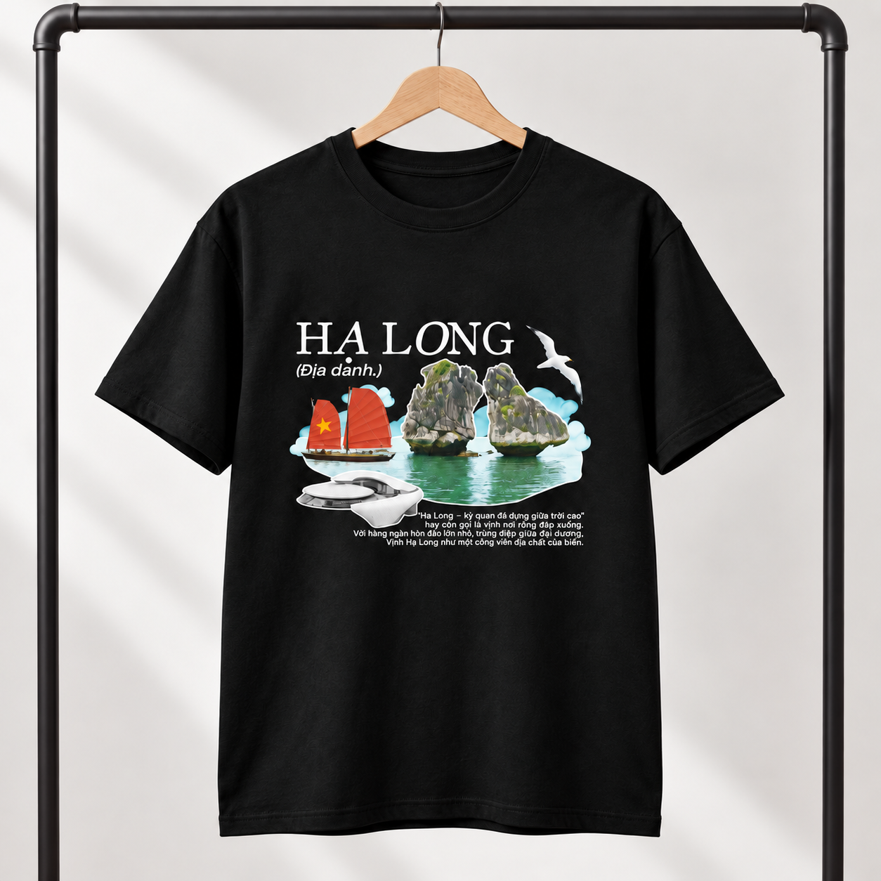 Ha Long Bay Vietnam T-Shirt - Travel & Vietnamese Graphic Tee | T&P Made