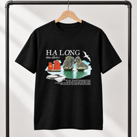 Ha Long Bay Vietnam T-Shirt - Travel & Vietnamese Graphic Tee | T&P Made