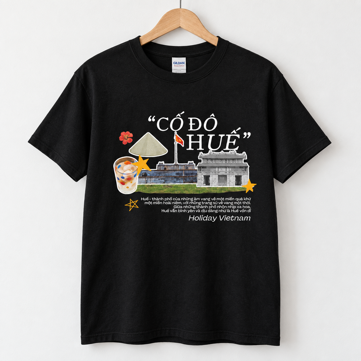Hue Vietnam T-Shirt - Imperial City & Vietnamese Heritage Graphic Tee | T&P Made