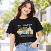 Hải Phòng Vietnam T-Shirt - Coastal City & Travel Graphic Tee | T&P Made