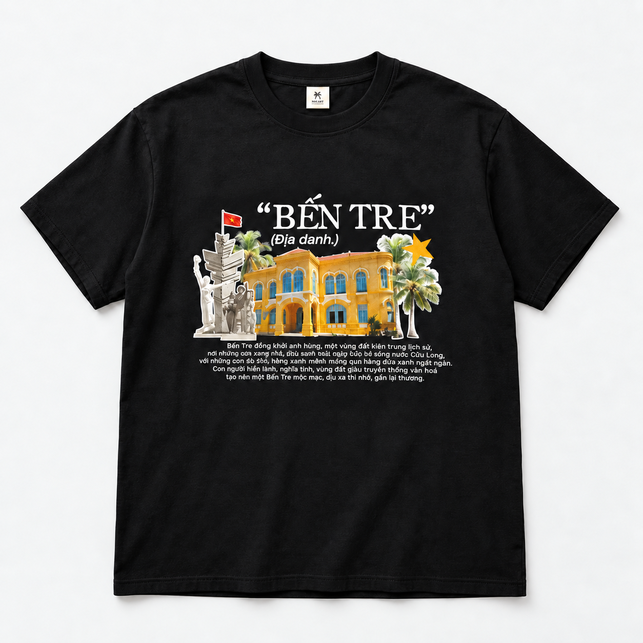 Bến Tre Vietnam T-Shirt - Mekong Delta & Vietnamese Travel Graphic Tee | T&P Made