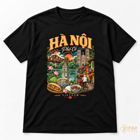 Hanoi Vietnam T-Shirt - Vietnamese Pride, Phố Cổ & Phở Graphic Tee | T&P Made