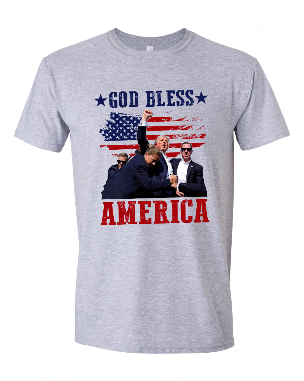 God Bless America - Premium T-shirt, softstyle, light weight