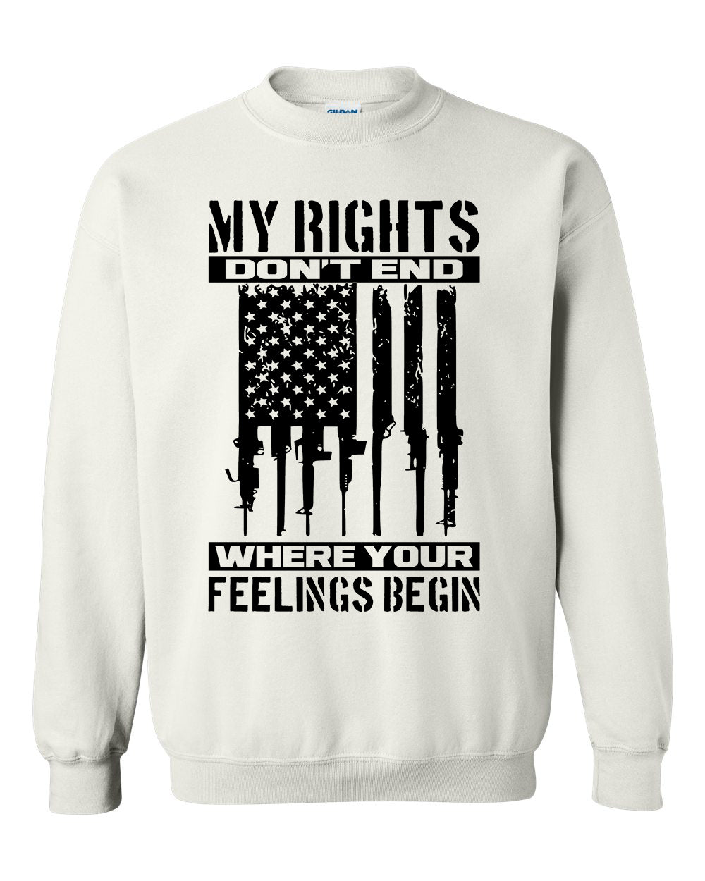 My Rights Don't End Where Your Feelings Begin T-shirts, sweatshirts, hoodies