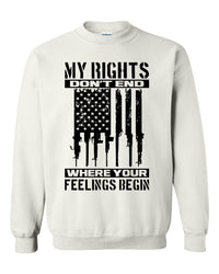 Thumbnail for My Rights Don't End Where Your Feelings Begin T-shirts, sweatshirts, hoodies