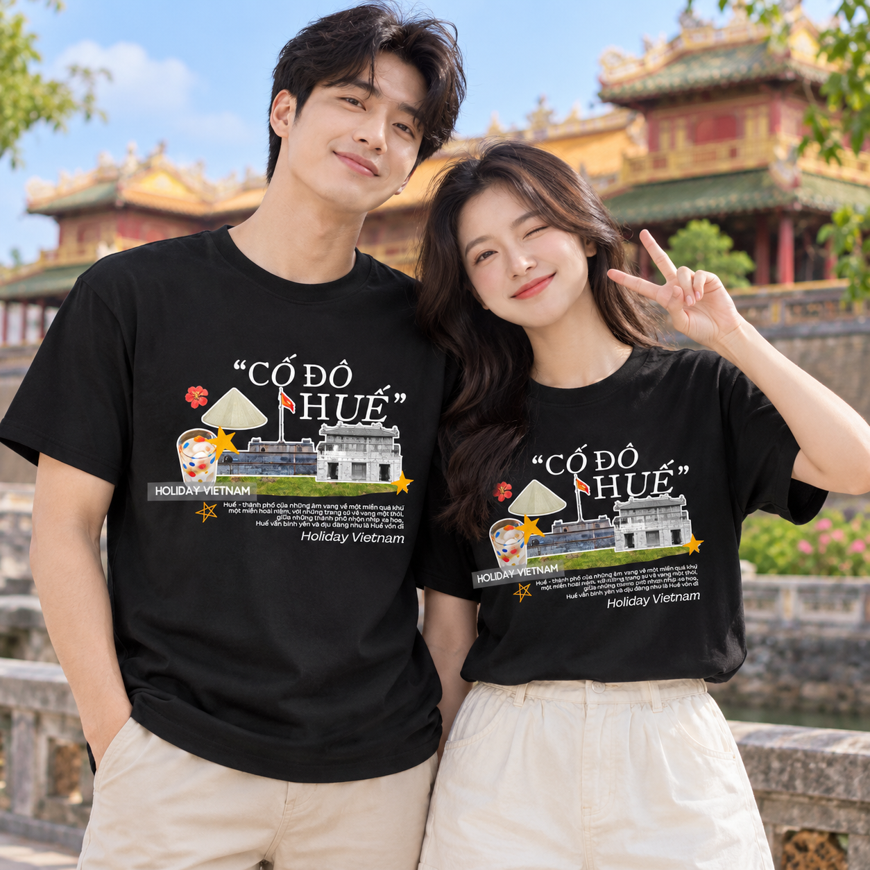 Hue Vietnam T-Shirt - Imperial City & Vietnamese Heritage Graphic Tee | T&P Made