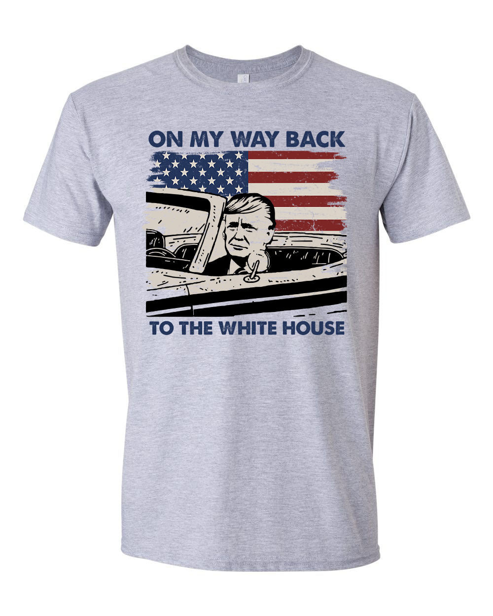 On My Way Back To The White House T-shirts, sweatshirts, hoodies