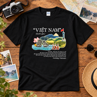 Vietnam T-Shirt - Vietnamese Pride & Travel Graphic Tee | T&P Made