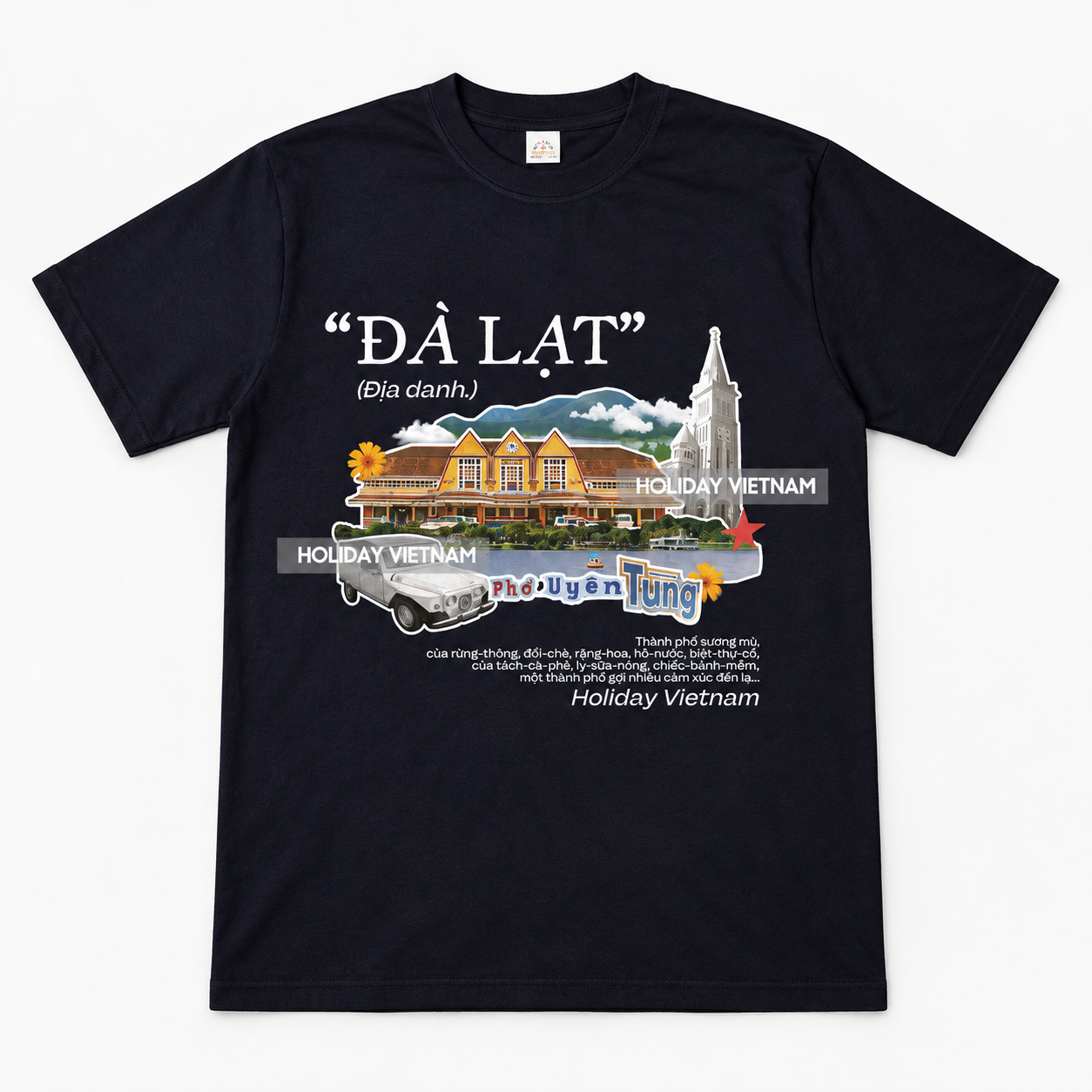 Da Lat Vietnam T-Shirt - Vintage Travel & Vietnamese Graphic Tee | T&P Made