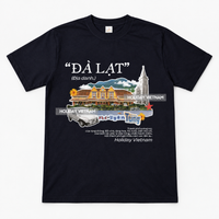Da Lat Vietnam T-Shirt - Vintage Travel & Vietnamese Graphic Tee | T&P Made