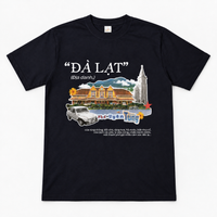 Đà Lạt Vietnam T-Shirt - Vintage Travel & Vietnamese Graphic Tee | T&P Made