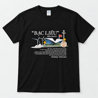 Bac Lieu Vietnam T-Shirt - Wind Farm & Vietnamese Travel Graphic Tee | T&P Made