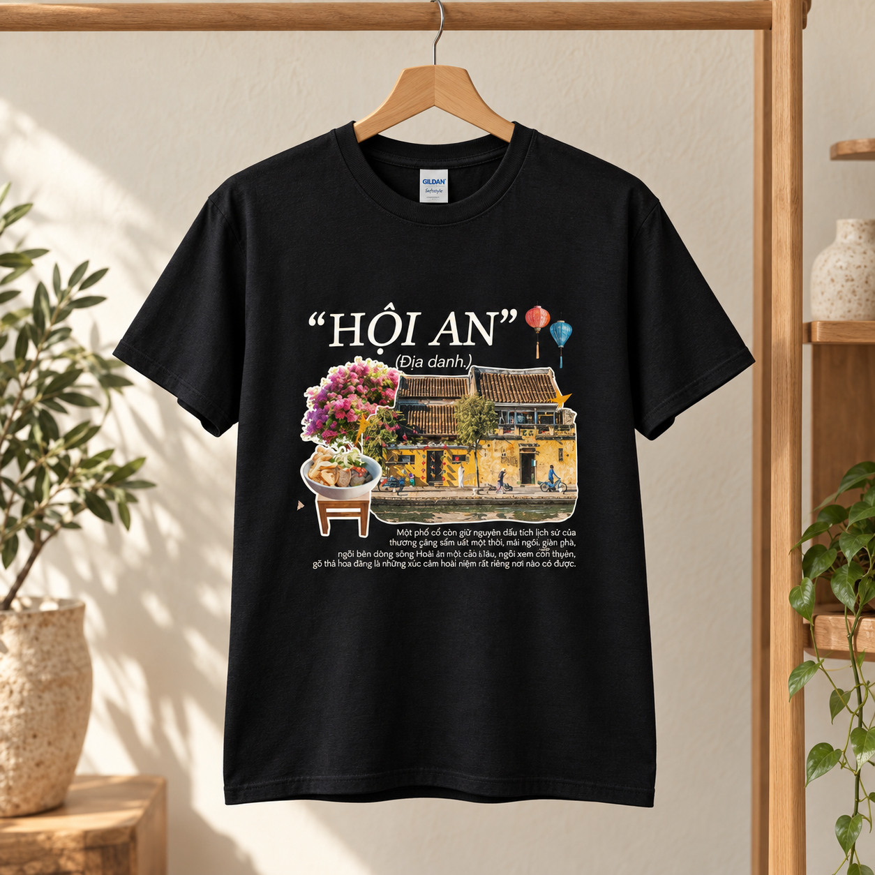 Hội An Vietnam T-Shirt - Ancient Town & Vietnamese Travel Graphic Tee | T&P Made
