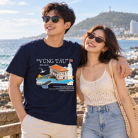 Vung Tau Vietnam T-Shirt - Vietnamese Pride & Beach Graphic Tee | T&P Made