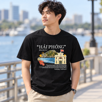Hải Phòng Vietnam T-Shirt - Coastal City & Travel Graphic Tee | T&P Made