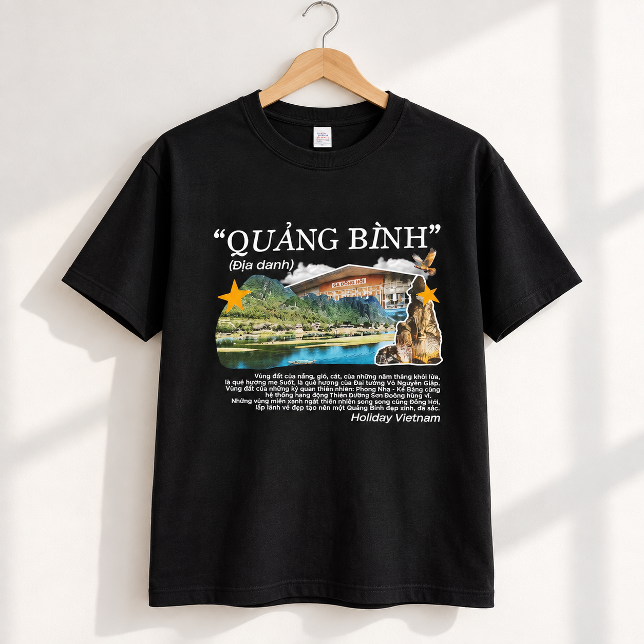 Quảng Bình Vietnam T-Shirt - Phong Nha & Travel Graphic Tee | T&P Made