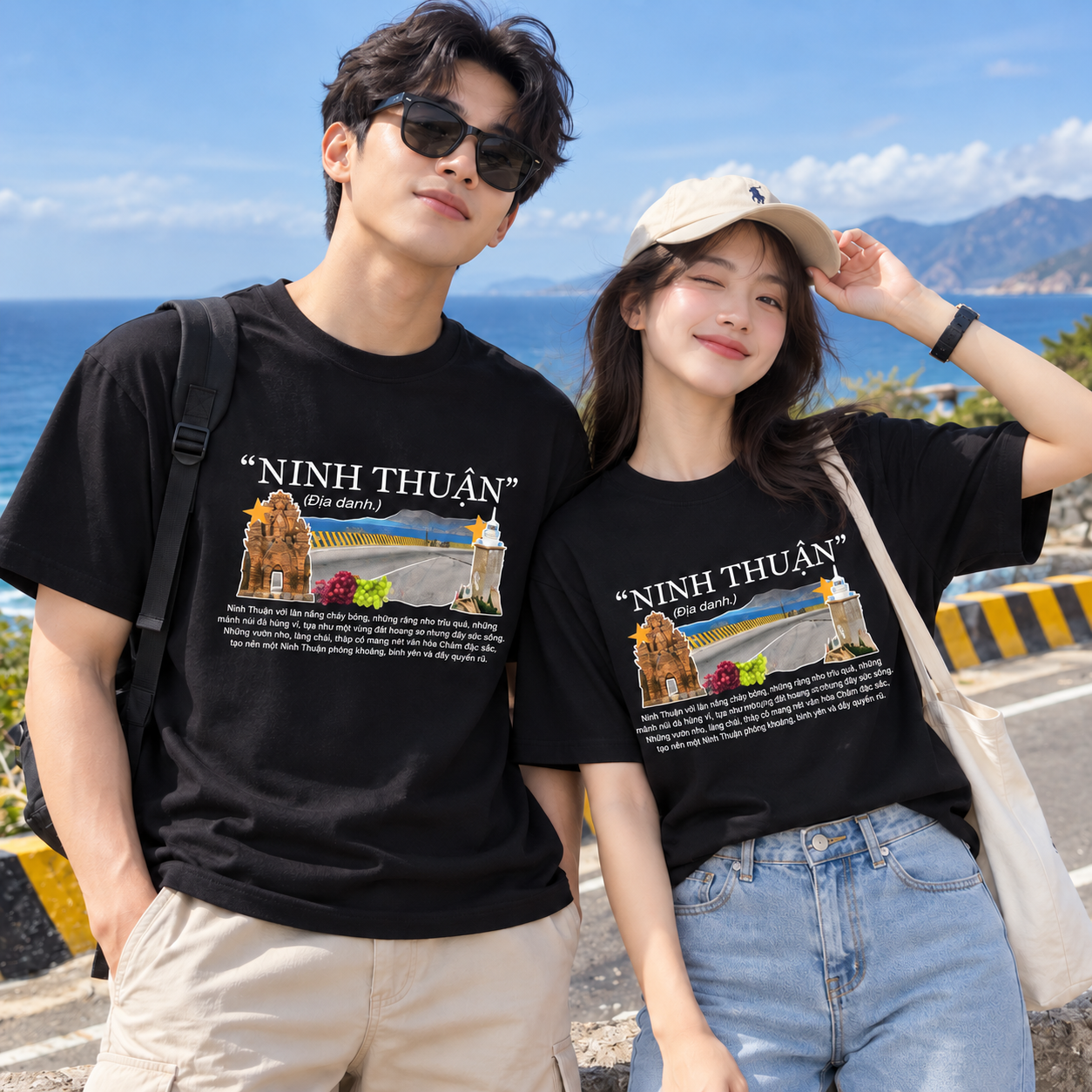 Ninh Thuận Vietnam T-Shirt - Coastal Travel & Vietnamese Graphic Tee | T&P Made