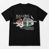 Ha Long Bay Vietnam T-Shirt - Travel & Vietnamese Graphic Tee | T&P Made