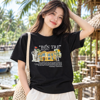 Bến Tre Vietnam T-Shirt - Mekong Delta & Vietnamese Travel Graphic Tee | T&P Made