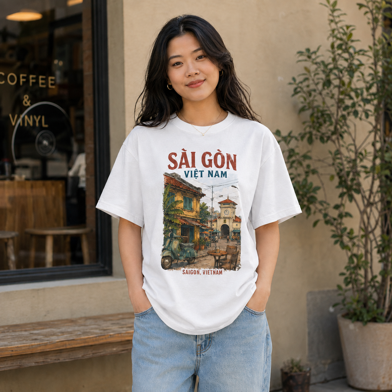 Saigon Vietnam Vintage T-Shirt - Vietnamese Pride Graphic Tee | T&P Made