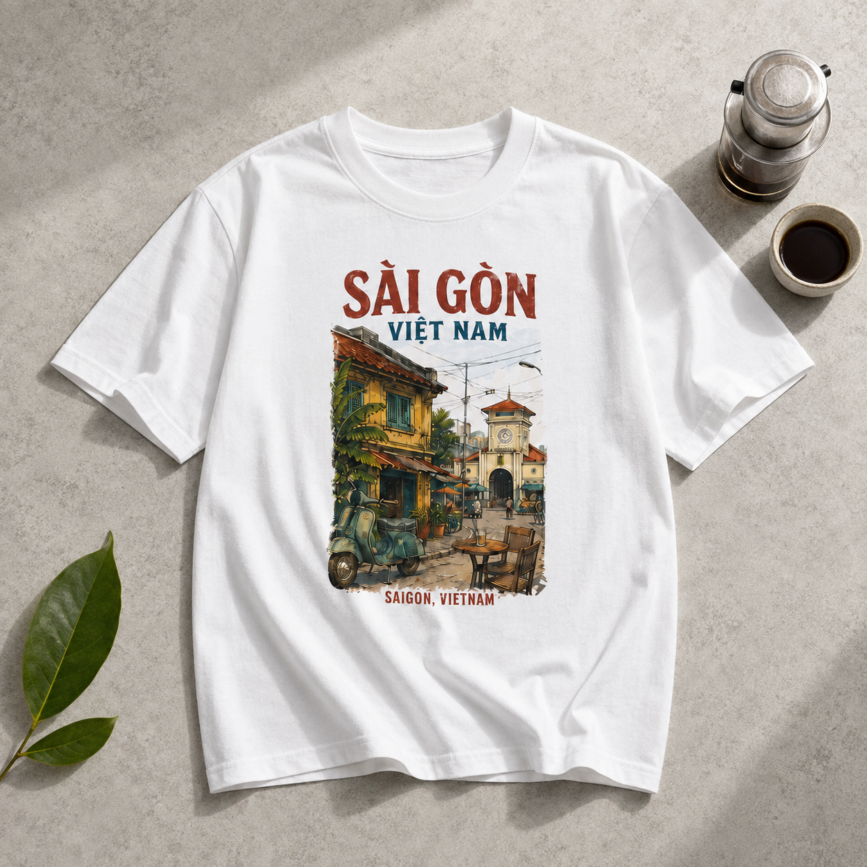 Saigon Vietnam Vintage T-Shirt - Vietnamese Pride Graphic Tee | T&P Made
