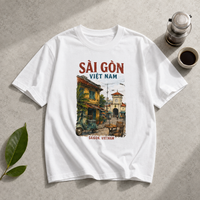 Saigon Vietnam Vintage T-Shirt - Vietnamese Pride Graphic Tee | T&P Made