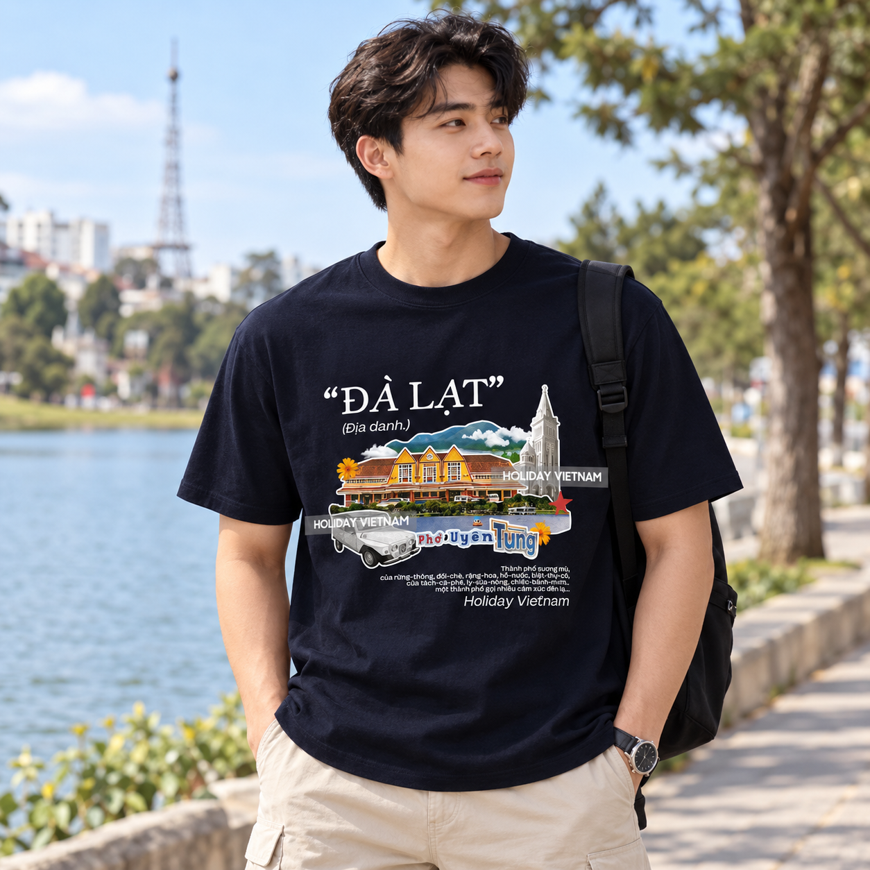Da Lat Vietnam T-Shirt - Vintage Travel & Vietnamese Graphic Tee | T&P Made