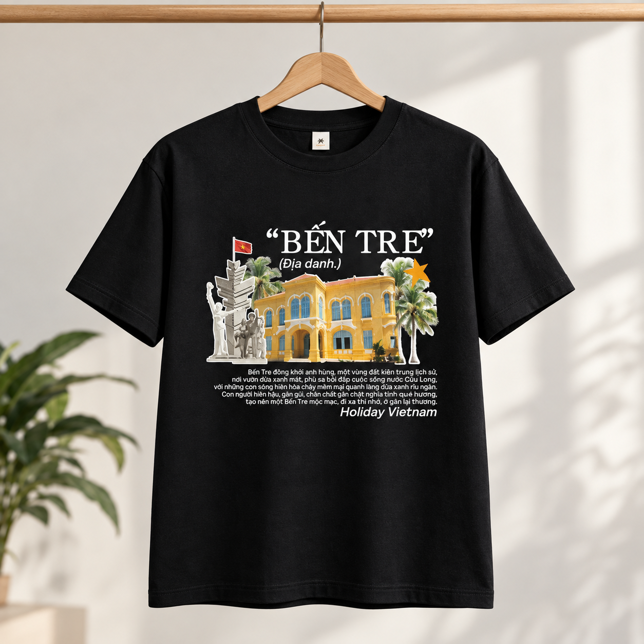 Bến Tre Vietnam T-Shirt - Mekong Delta & Vietnamese Travel Graphic Tee | T&P Made