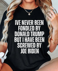 Thumbnail for I've Never Been Fondled By Donald Trump tshirt sweatshirts, hoodies, LGB