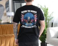 Thumbnail for Secure The Border Secure The Future Americans First tshirt sweatshirts, hoodies, LGB