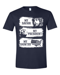 Thumbnail for My Savior My President My Country tshirt sweatshirts, hoodies, LGB