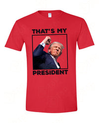 Thumbnail for That's My President - Premium T-shirt, softstyle, light weight