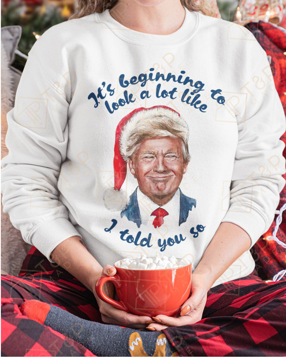 It's beginning to look a lot like I told you so T-shirts, sweatshirts, hoodies