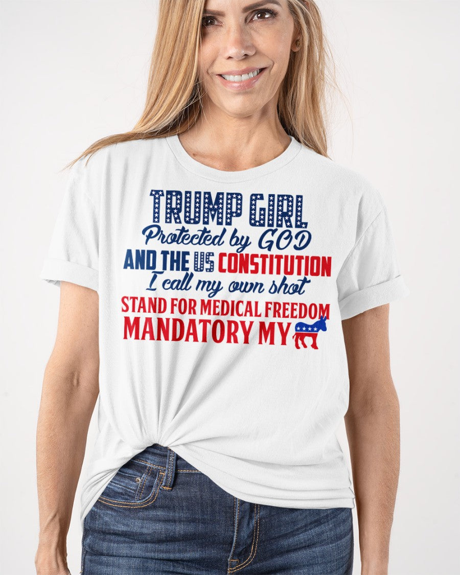 Tr.ump girl protected by GOD and the us Constitution