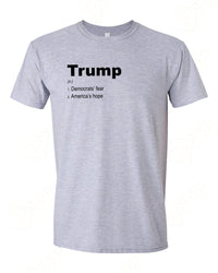 Thumbnail for Trump - Democrats' fear - America's Hope T-shirts, sweatshirts, hoodies