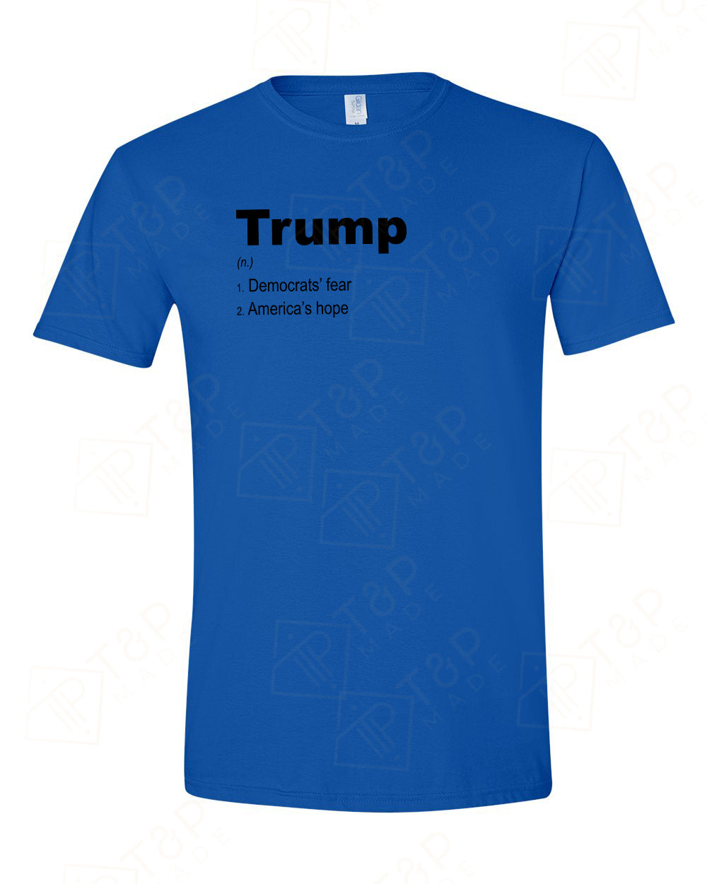 Trump - Democrats' fear - America's Hope T-shirts, sweatshirts, hoodies