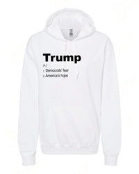 Thumbnail for Trump - Democrats' fear - America's Hope T-shirts, sweatshirts, hoodies